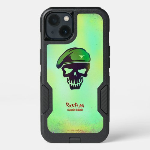 Suicide Squad  Rick Flag Head Icon iPhone 13 Case