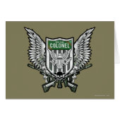 Suicide Squad | Rick Flag Winged Crest Tattoo Art (Front Horizontal)