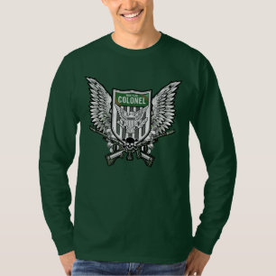 Suicide Squad   Rick Flag Winged Crest Tattoo Art T-Shirt