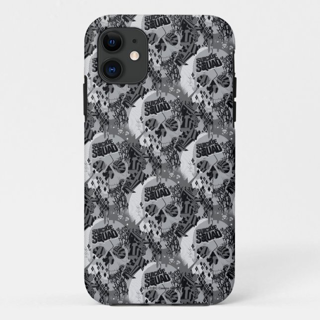 Suicide Squad | Skull Pattern Case-Mate iPhone Case (Back)