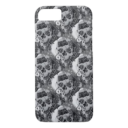 Suicide Squad  Skull Pattern iPhone 87 Case
