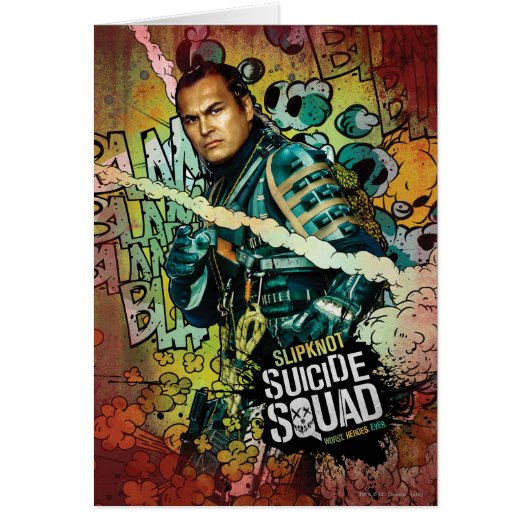 Suicide Squad | Slipknot Character Graffiti Cards (Front)