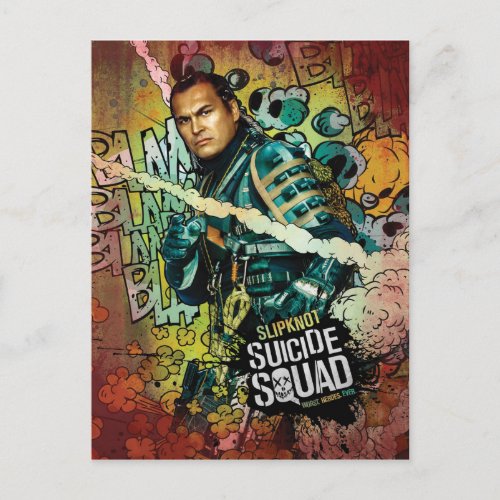 Suicide Squad  Slipknot Character Graffiti Postcard
