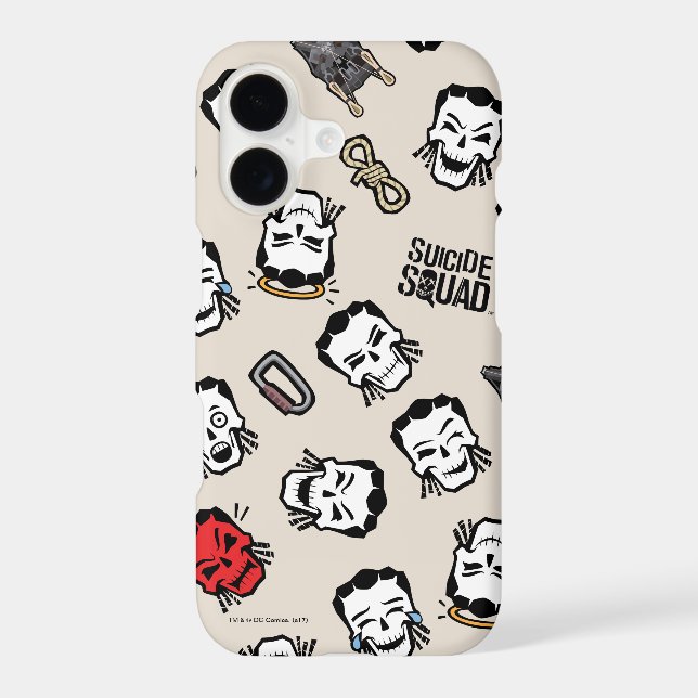 Suicide Squad | Slipknot Emoji Pattern Iphone Case (Back)