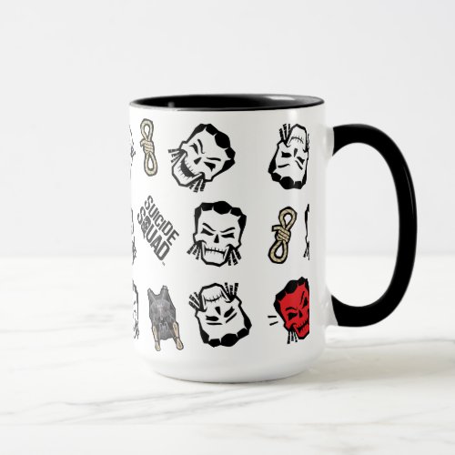 Suicide Squad  Slipknot Emoji Pattern Mug