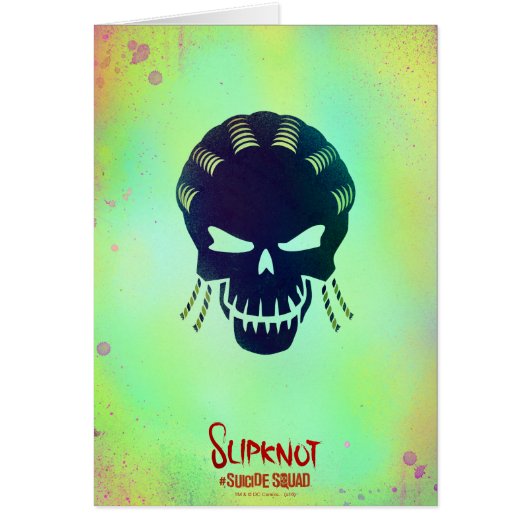 Suicide Squad | Slipknot Head Icon Cards (Front)