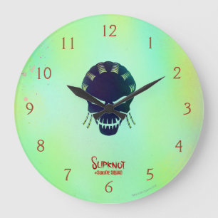 Suicide Squad   Slipknot Head Icon Large Clock