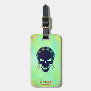 Suicide Squad   Slipknot Head Icon Luggage Tag