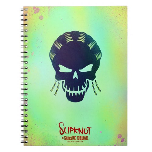 Suicide Squad  Slipknot Head Icon Notebook