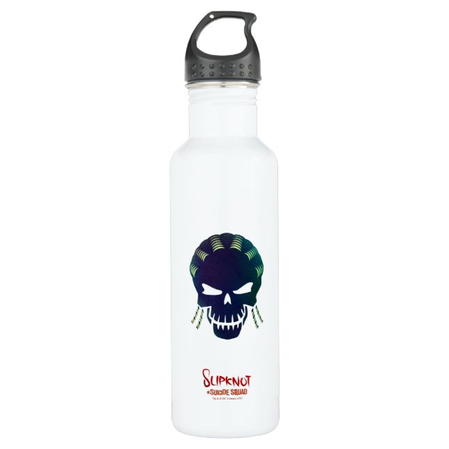 Suicide Squad | Slipknot Head Icon Stainless Steel Water Bottle (Front)