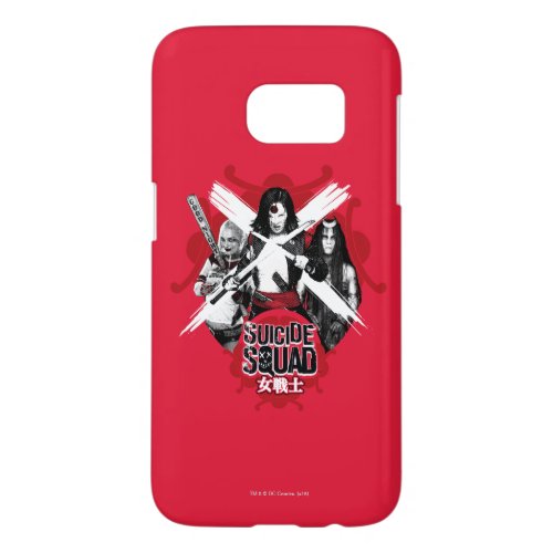 Suicide Squad  Squad Girls Female Warrior Samsung Galaxy S7 Case