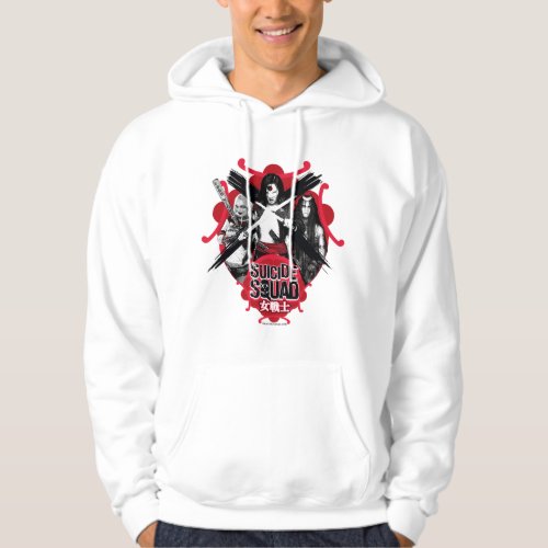 Suicide Squad  Squad Girls Female Warrior Hoodie