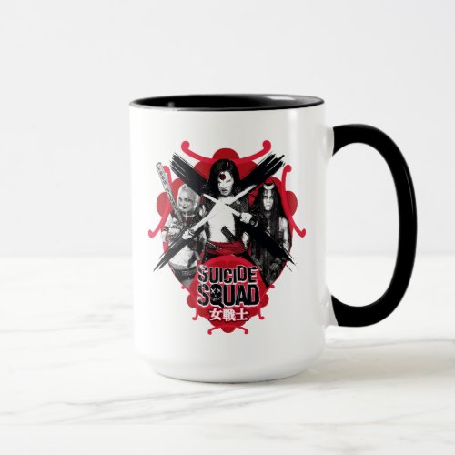Suicide Squad  Squad Girls Female Warrior Mug
