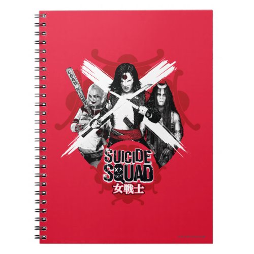 Suicide Squad  Squad Girls Female Warrior Notebook