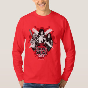 Suicide Squad   Squad Girls "Female Warrior" T-Shirt