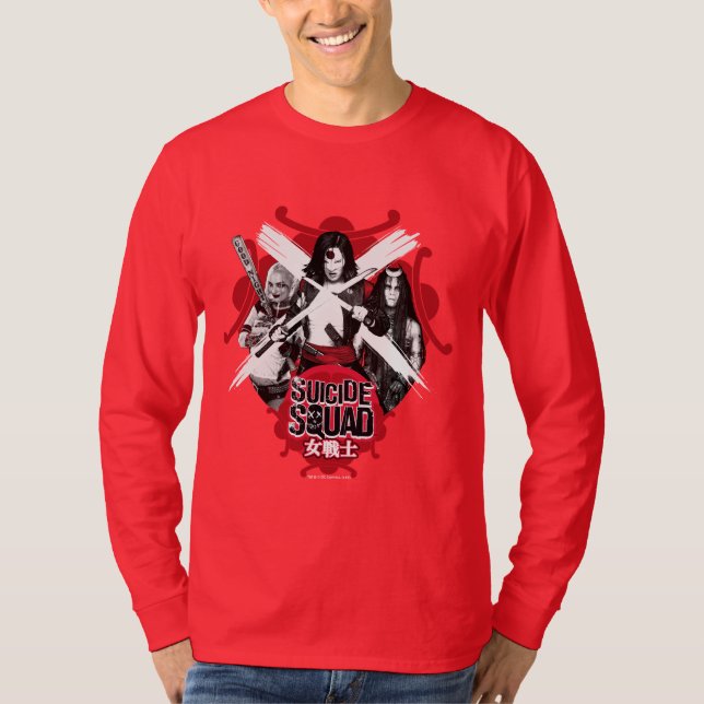 Suicide Squad | Squad Girls "Female Warrior" T-Shirt (Front)