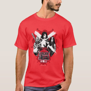 Suicide Squad Squad Girls "Female Warrior" T-Shirt
