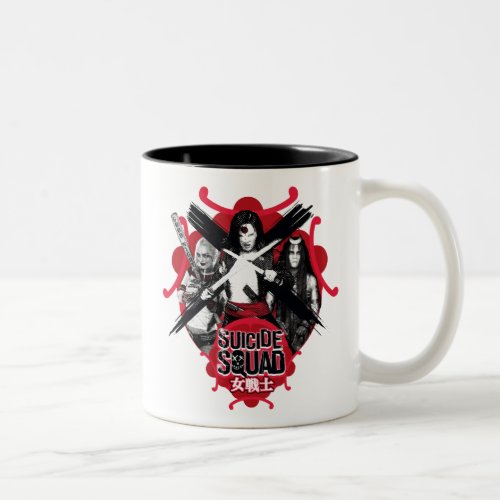 Suicide Squad  Squad Girls Female Warrior Two_Tone Coffee Mug