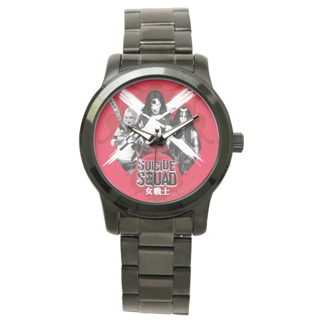 Suicide Squad | Squad Girls "Female Warrior" Watch (Front)