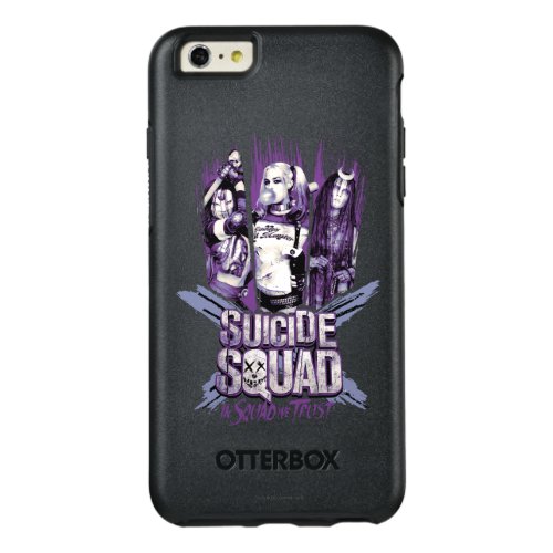 Suicide Squad  Squad Girls In Squad We Trust OtterBox iPhone 66s Plus Case