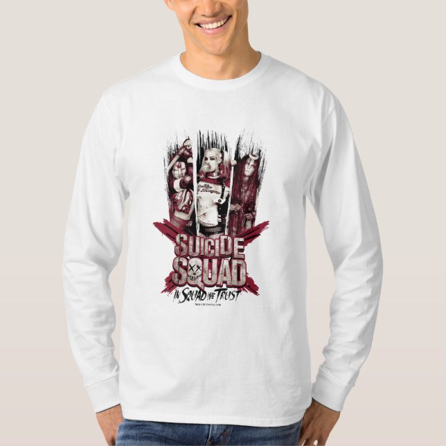 Suicide Squad | Squad Girls "In Squad We Trust" T-Shirt (Front)