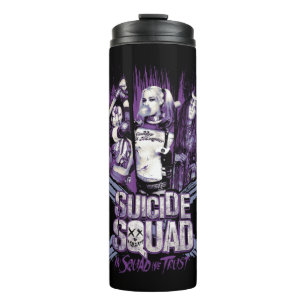 Suicide Squad   Squad Girls "In Squad We Trust" Thermal Tumbler