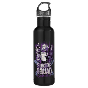 Suicide Squad   Squad Girls "In Squad We Trust" Water Bottle