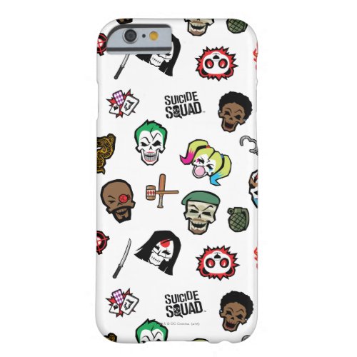 Suicide Squad  Suicide Squad Emoji Pattern Barely There iPhone 6 Case