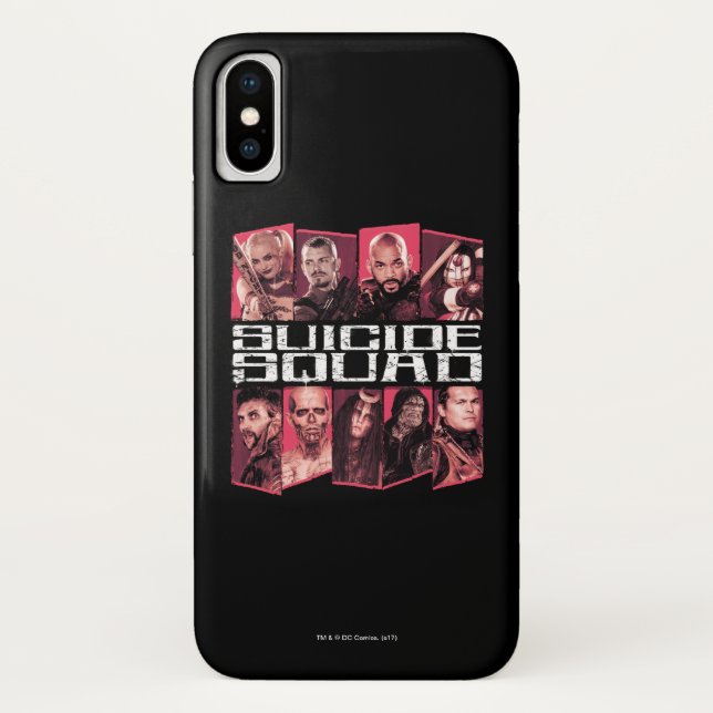 Suicide Squad | Task Force X Group Emblem Case-Mate iPhone Case (Back)