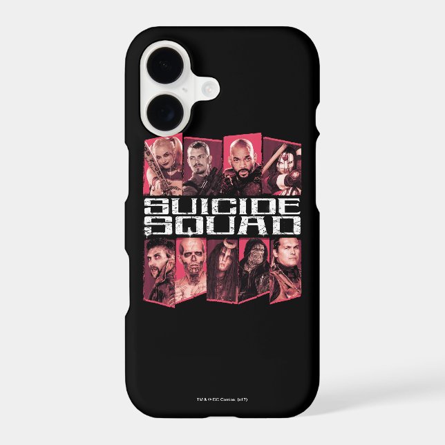 Suicide Squad | Task Force X Group Emblem Iphone Case (Back)