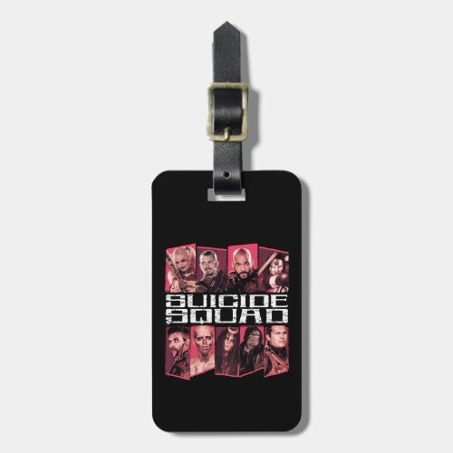 Suicide Squad  Task Force X Group Emblem Luggage Tag