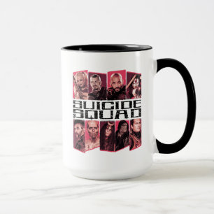Suicide Squad   Task Force X Group Emblem Mug