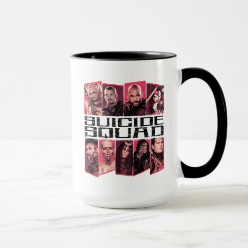 Suicide Squad  Task Force X Group Emblem Mug