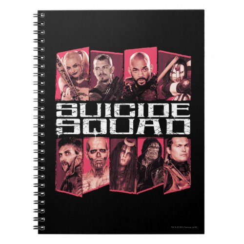 Suicide Squad  Task Force X Group Emblem Notebook
