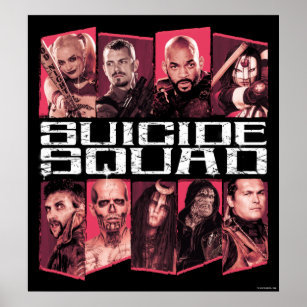 Suicide Squad   Task Force X Group Emblem Poster