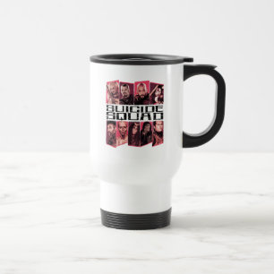 Suicide Squad   Task Force X Group Emblem Travel Mug