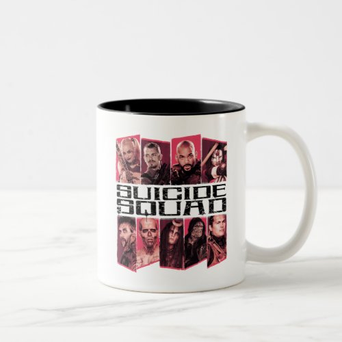 Suicide Squad  Task Force X Group Emblem Two_Tone Coffee Mug