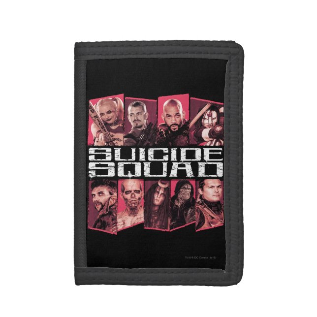 Suicide Squad | Task Force X Group Emblem Wallet (Front Vertical)