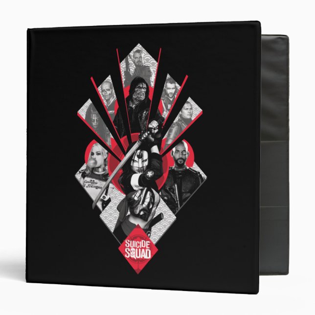 Suicide Squad | Task Force X Japanese Graphic 3 Ring Binder (Front/Inside)