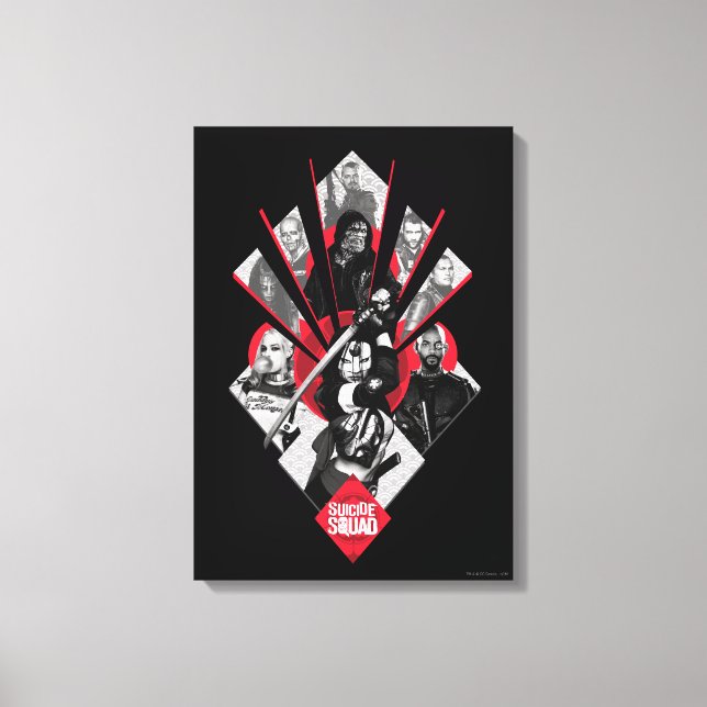 Suicide Squad | Task Force X Japanese Graphic Canvas Print (Front)
