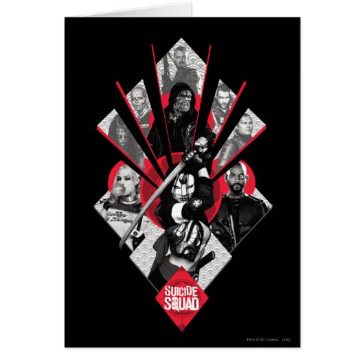 Suicide Squad | Task Force X Japanese Graphic Cards (Front)