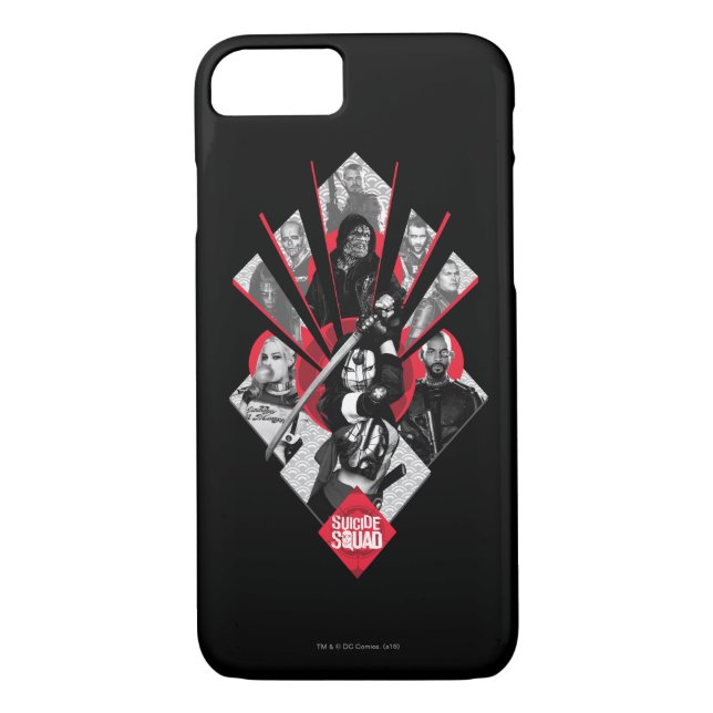 Suicide Squad | Task Force X Japanese Graphic Case-Mate iPhone Case (Back)