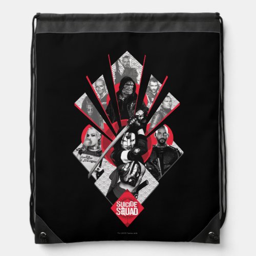 Suicide Squad  Task Force X Japanese Graphic Drawstring Bag
