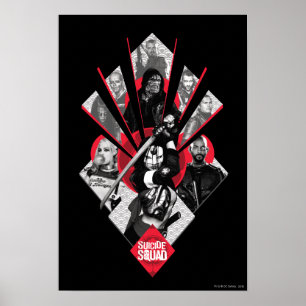 Suicide Squad   Task Force X Japanese Graphic Poster
