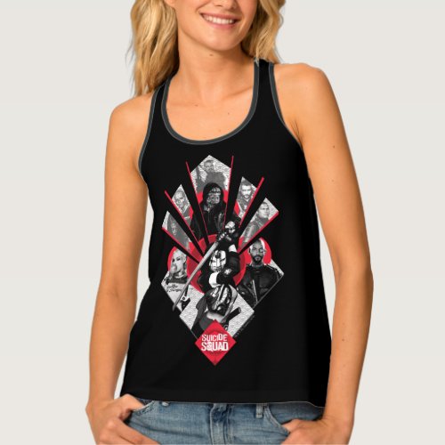 Suicide Squad  Task Force X Japanese Graphic Tank Top