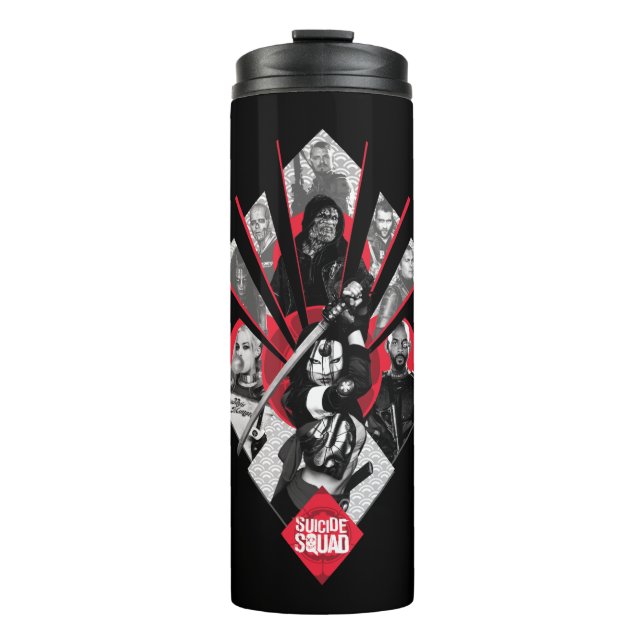 Suicide Squad | Task Force X Japanese Graphic Thermal Tumbler (Front)