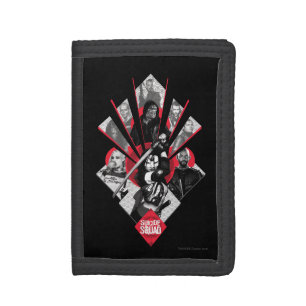 Suicide Squad Task Force X Japanese Graphic Tri-fold Wallet