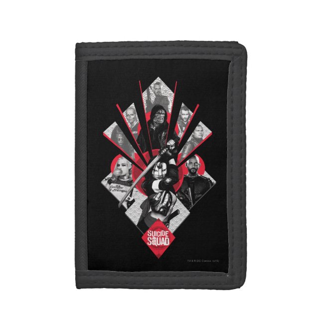 Suicide Squad | Task Force X Japanese Graphic Trifold Wallet (Front Vertical)