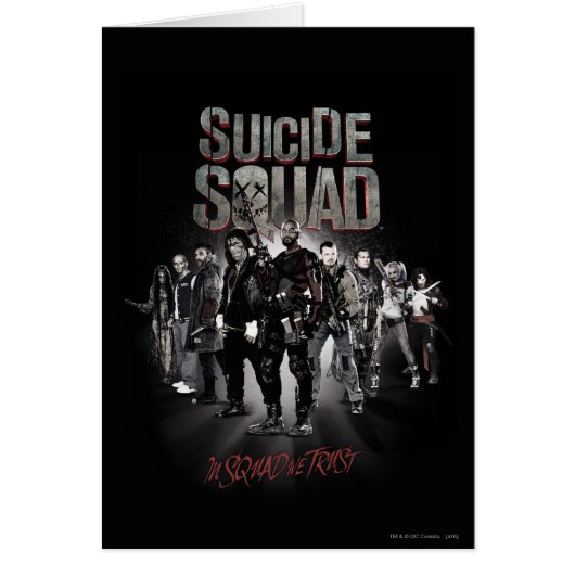 Suicide Squad |Task Force X Lineup Cards (Front)
