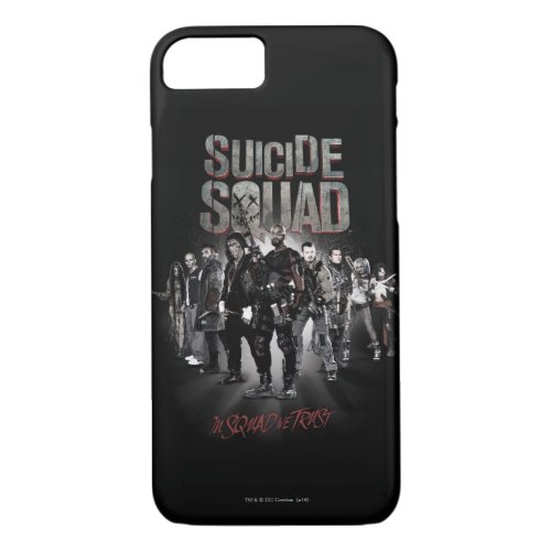 Suicide Squad Task Force X Lineup iPhone 87 Case